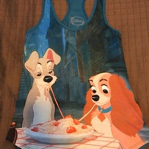 Disney Lady & the Tramp tank top